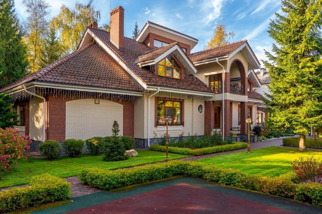 2-этажный коттедж 900 м² с отделкой