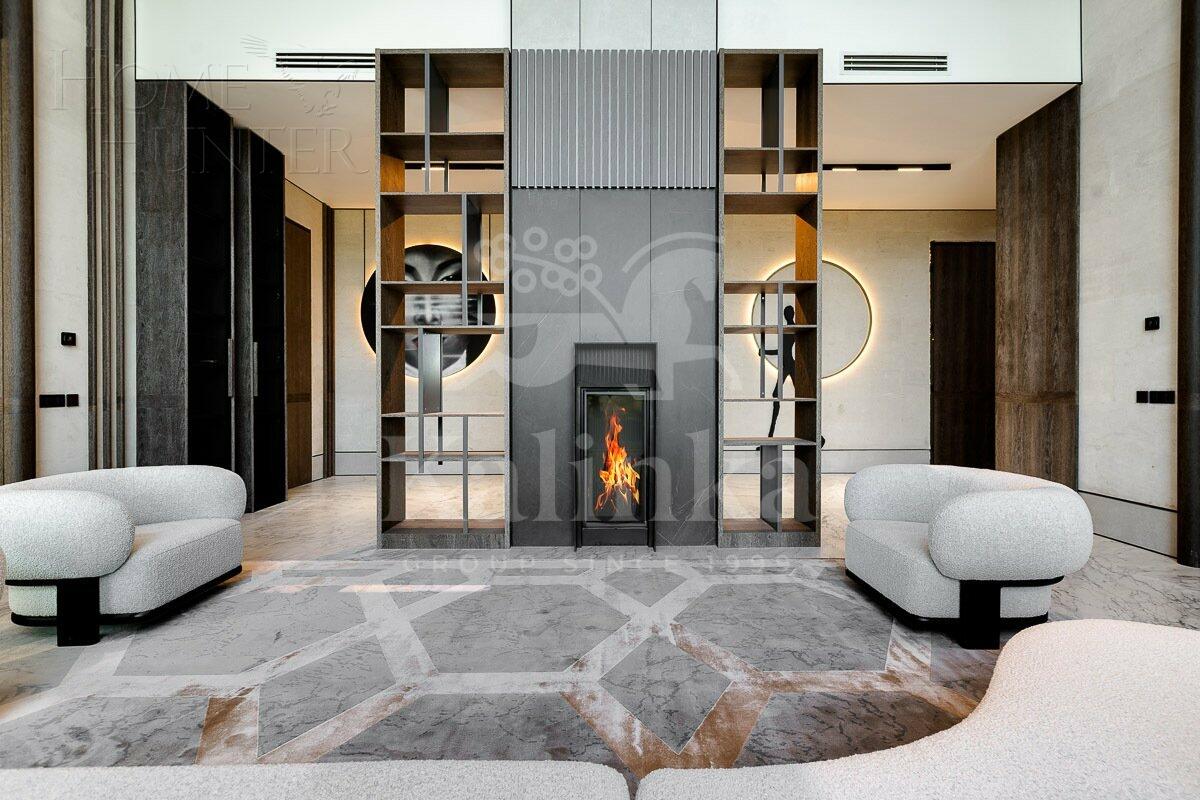 2-этажный коттедж 1 100 м² с отделкой