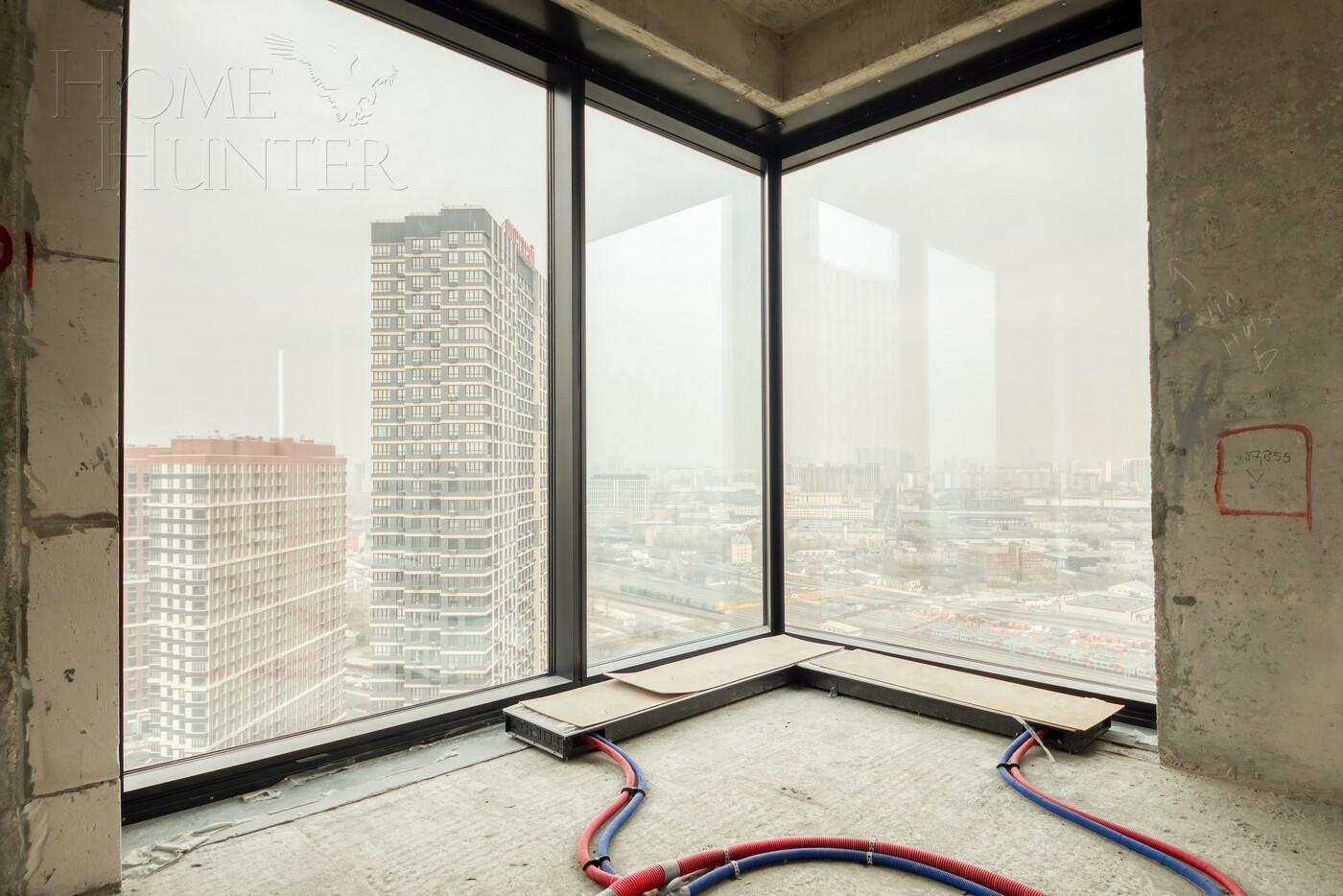 4-КОМН. КВАРТИРА БЕЗ ОТДЕЛКИ 118.4 М² НА 28 ЭТАЖЕ