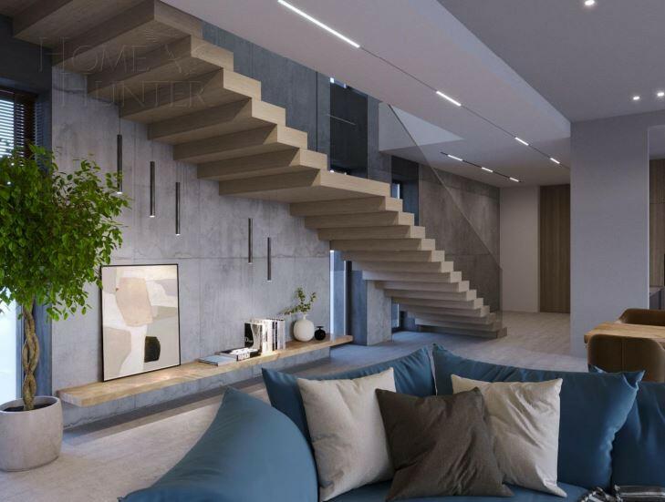 2-этажный коттедж 646 м² с отделкой