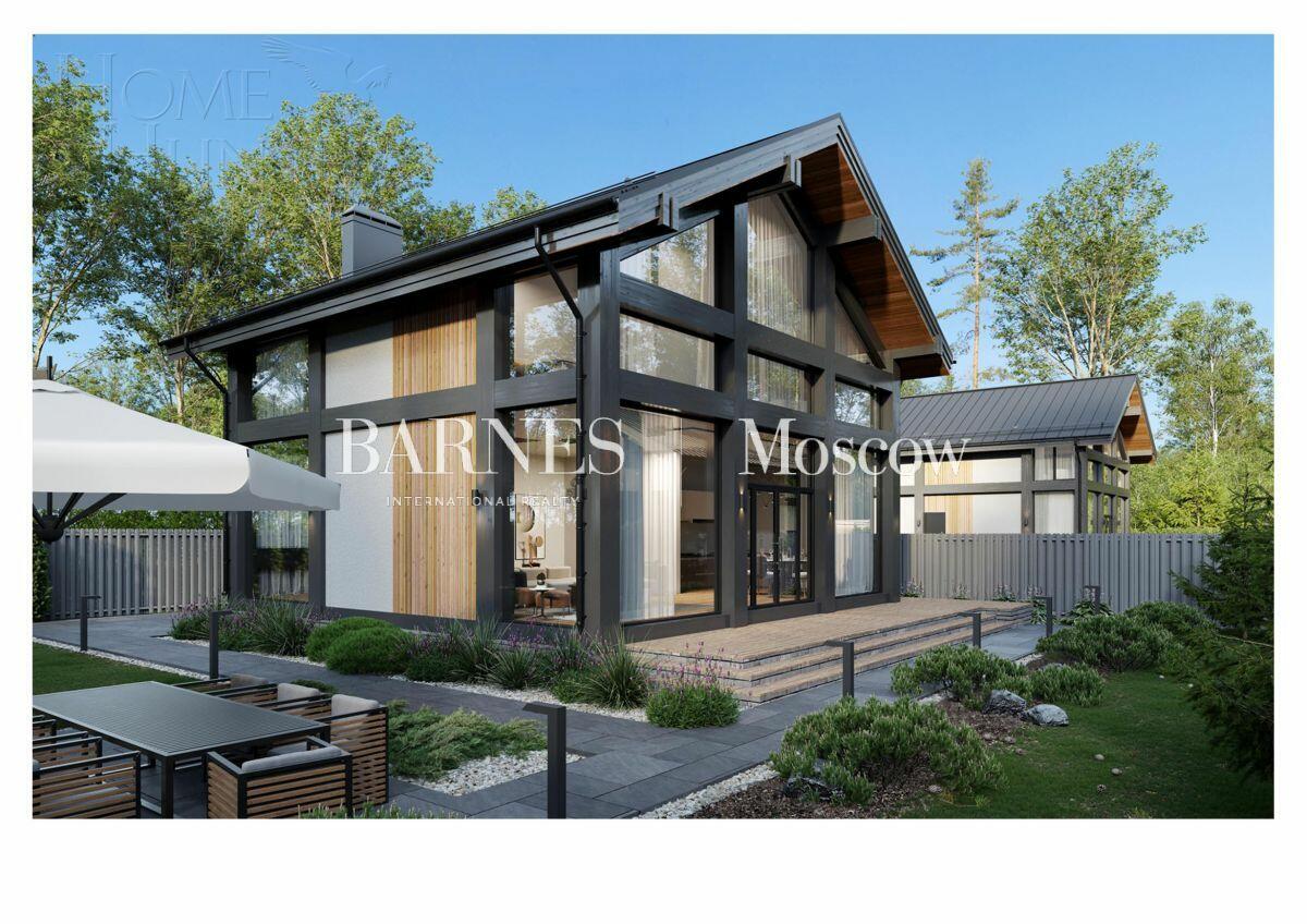 2-этажный коттедж 205 м² без отделки