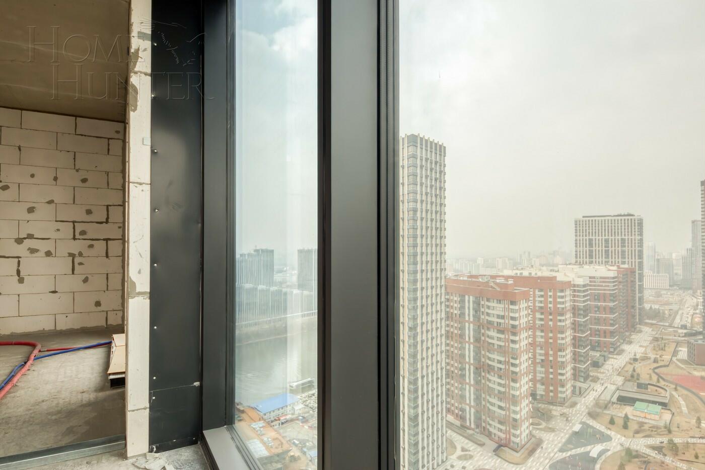 4-КОМН. КВАРТИРА БЕЗ ОТДЕЛКИ 118.4 М² НА 28 ЭТАЖЕ