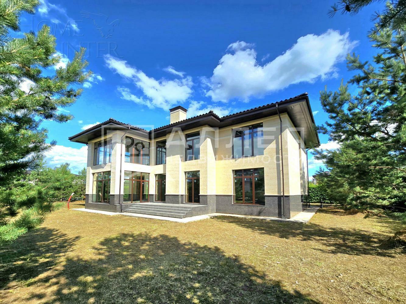 2-этажный коттедж 420 м² без отделки