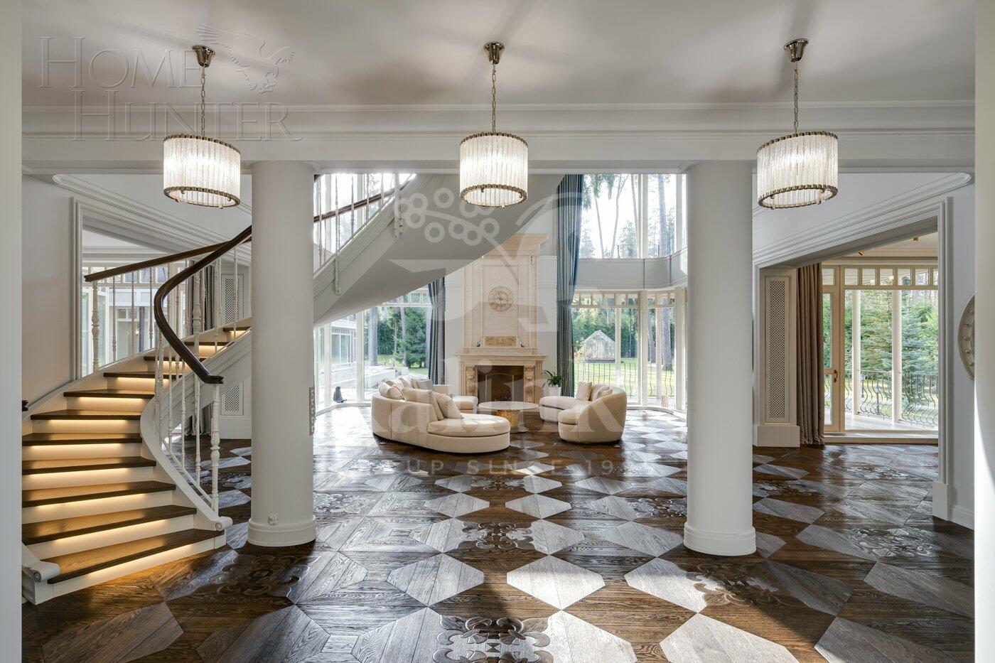 2-этажный коттедж 1 214 м² с отделкой