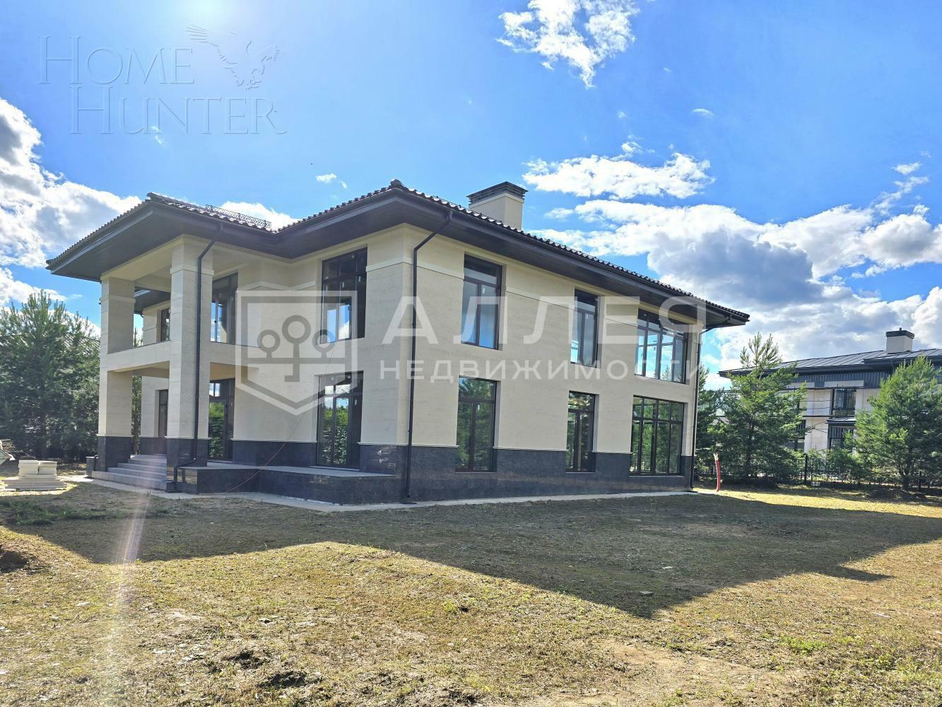 2-этажный коттедж 420 м² без отделки