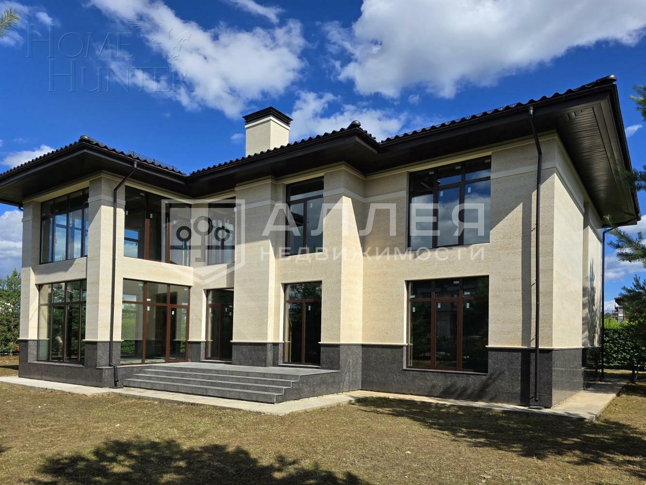 2-этажный коттедж 420 м² без отделки