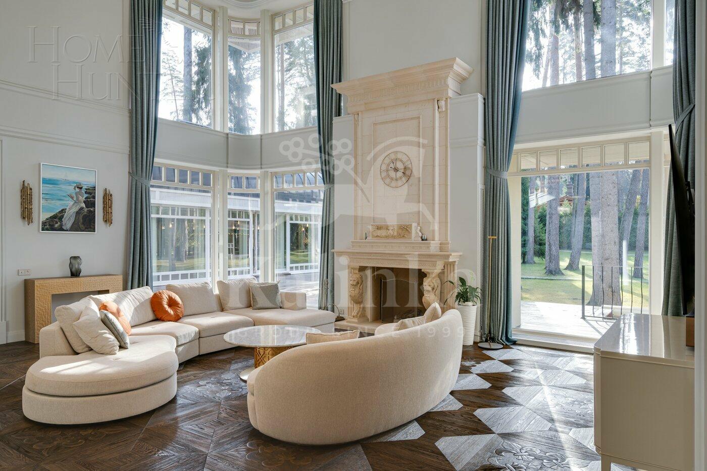 2-этажный коттедж 1 214 м² с отделкой