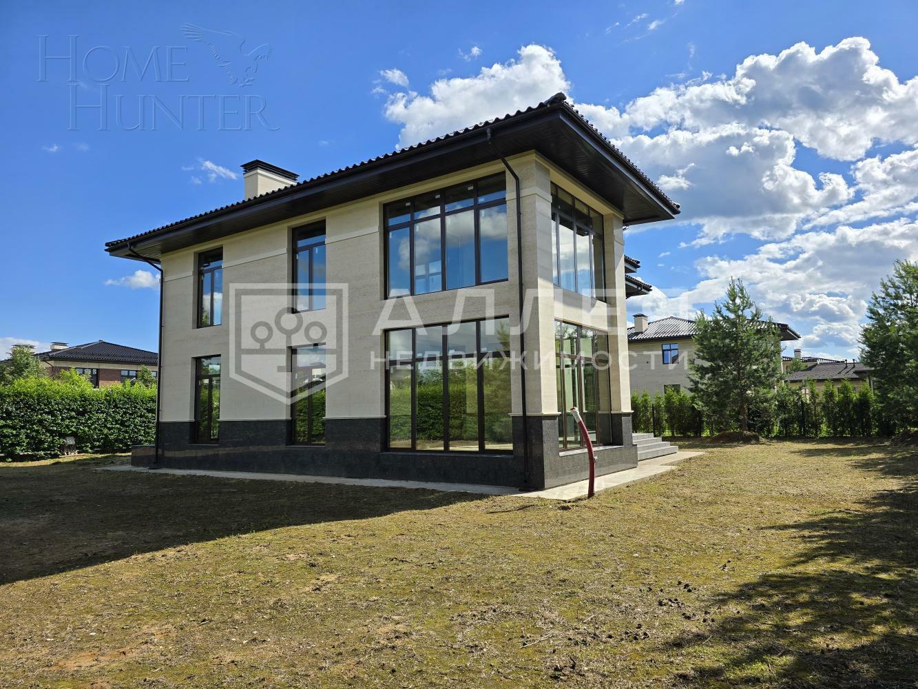 2-этажный коттедж 420 м² без отделки