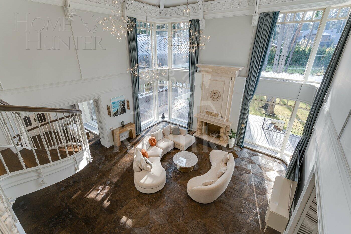 2-этажный коттедж 1 214 м² с отделкой