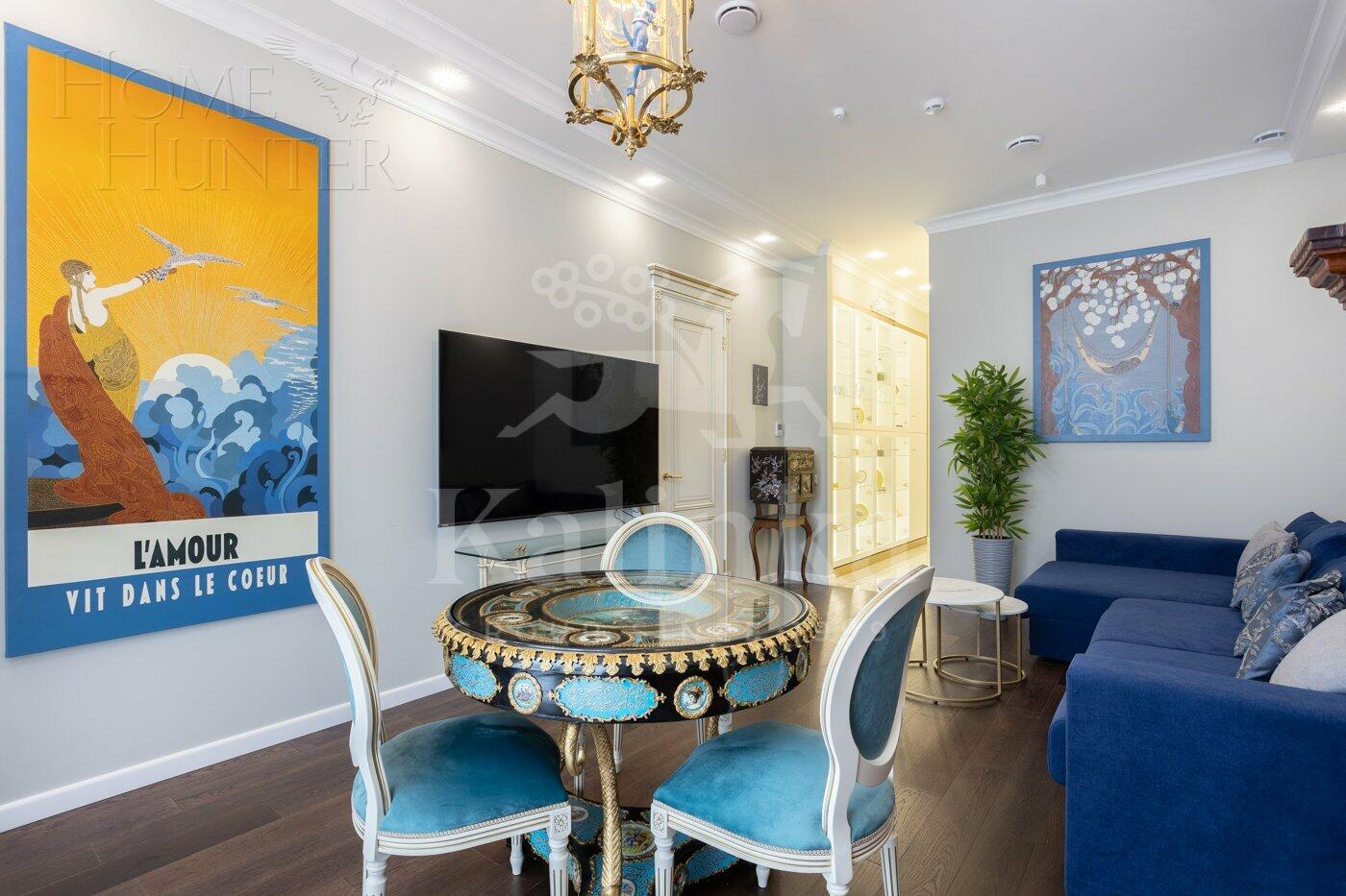 2-КОМН. АПАРТАМЕНТЫ С ОТДЕЛКОЙ 80 М² НА 10 ЭТАЖЕ