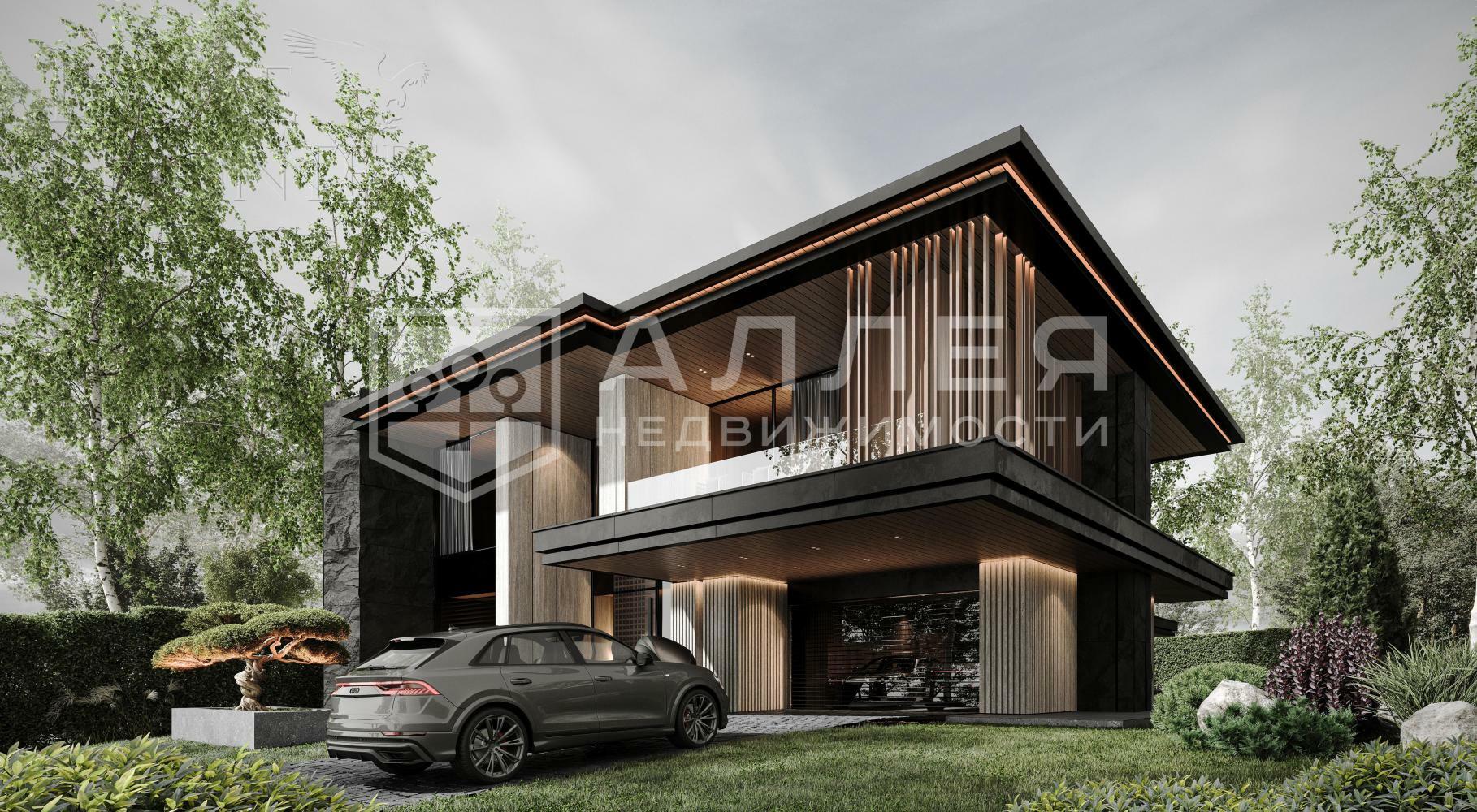 2-этажный коттедж 511 м² с отделкой