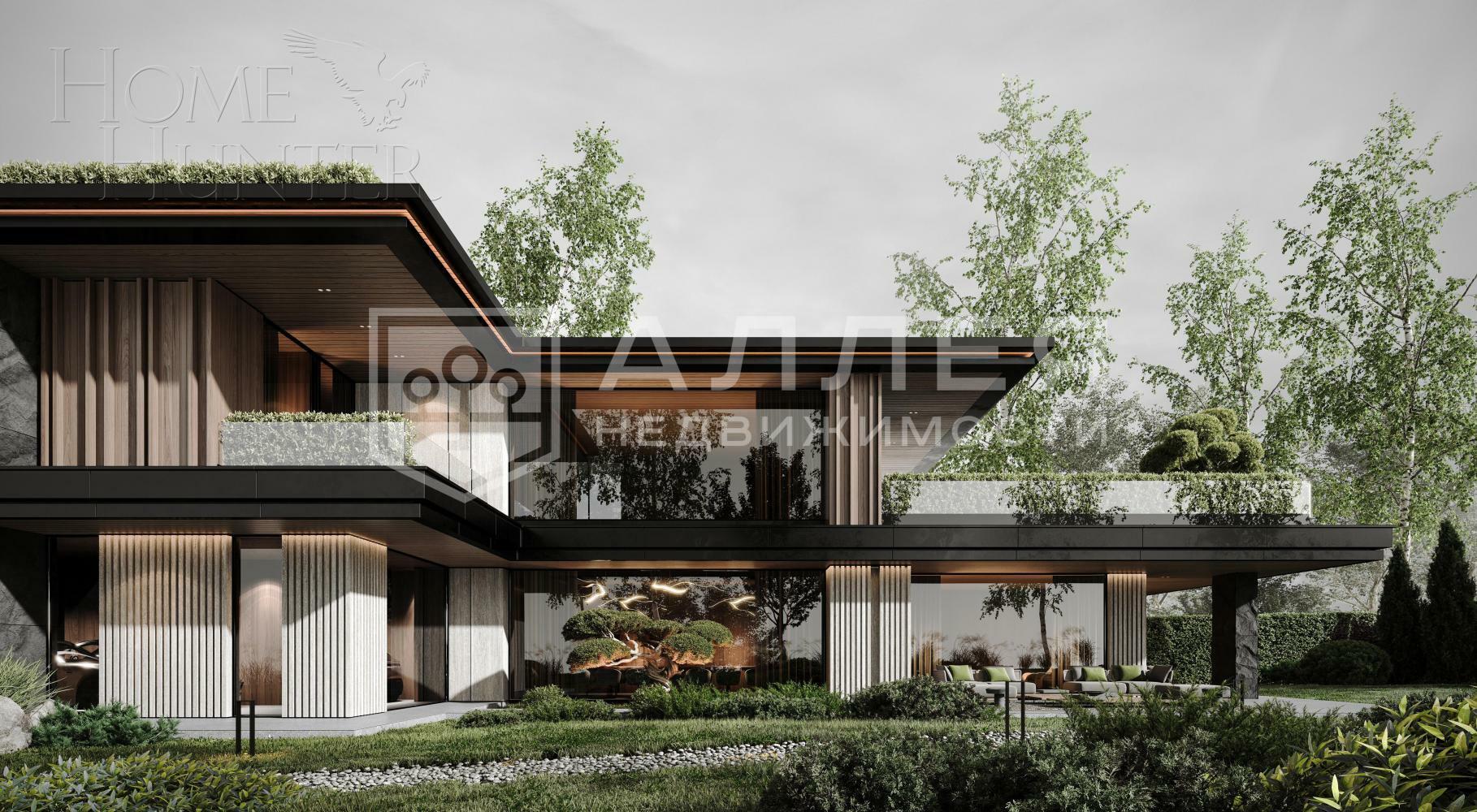 2-этажный коттедж 511 м² с отделкой