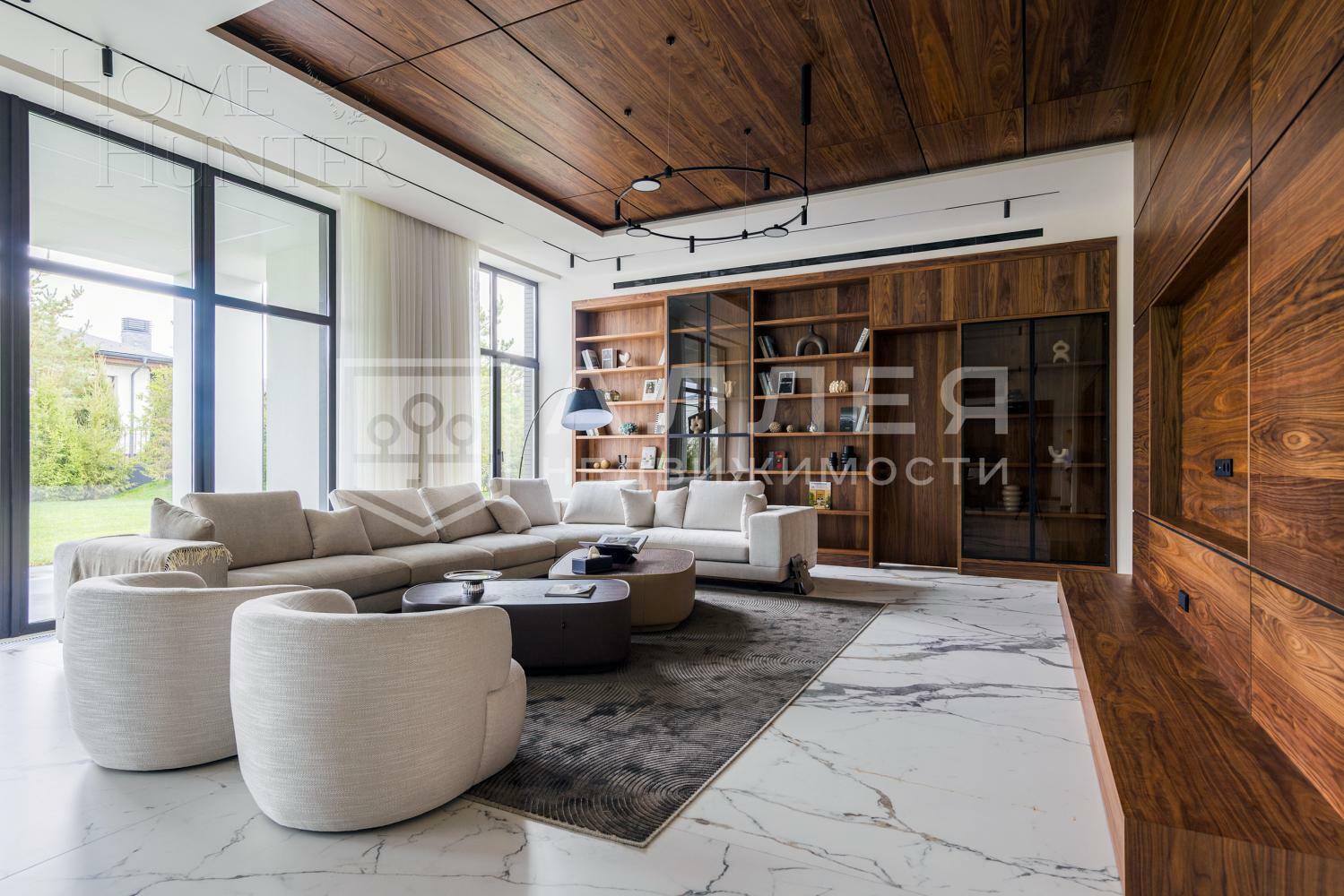 2-этажный коттедж 705 м² с отделкой