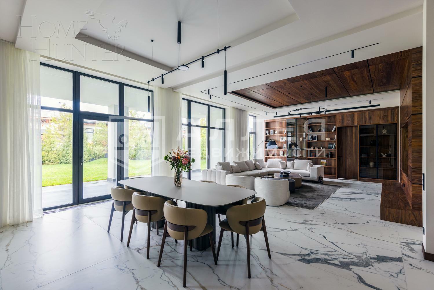 2-этажный коттедж 705 м² с отделкой