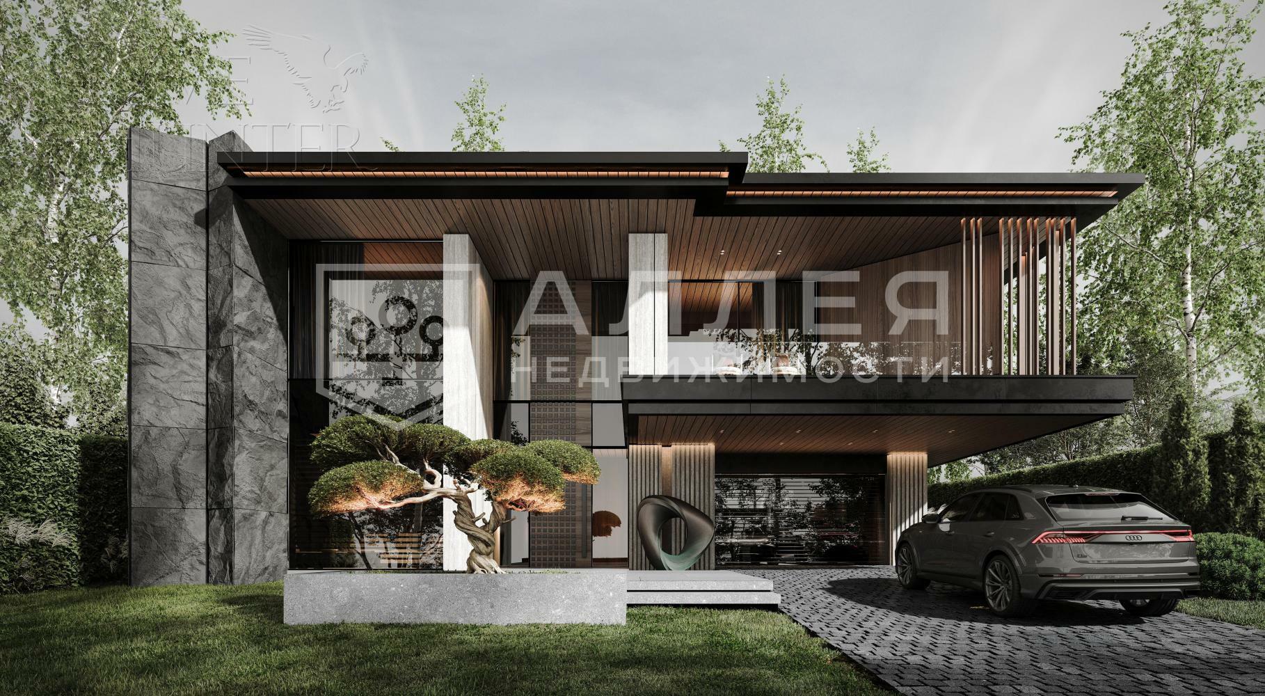 2-этажный коттедж 511 м² с отделкой