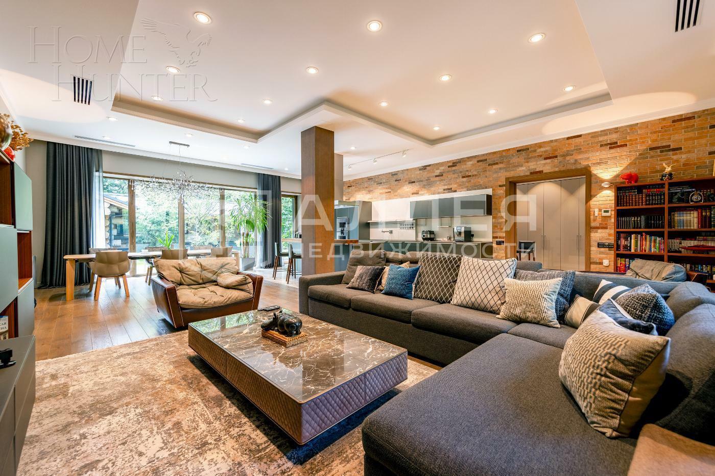 2-этажный коттедж 440 м² с отделкой