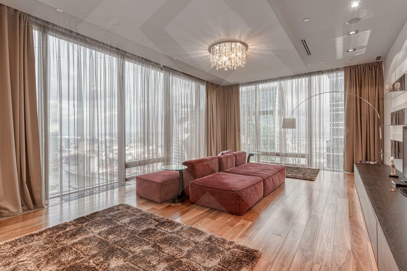 5-КОМН. КВАРТИРА С ОТДЕЛКОЙ 350 М² НА 52 ЭТАЖЕ