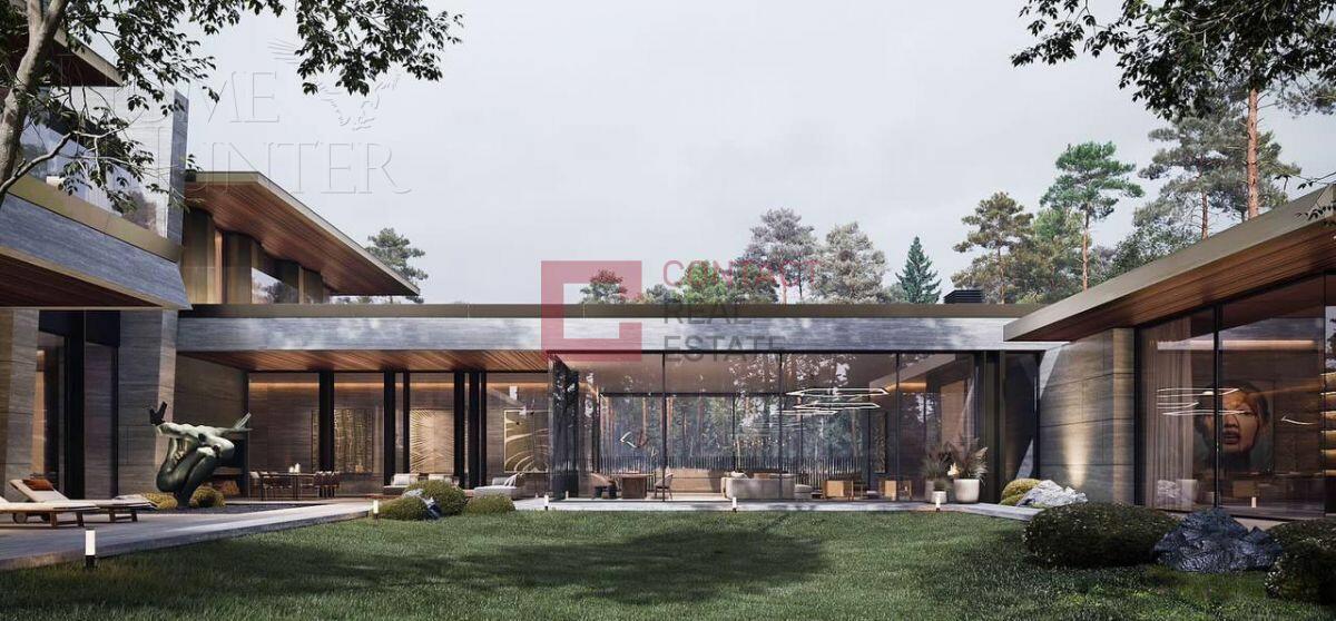 2-этажный коттедж 1 800 м² без отделки