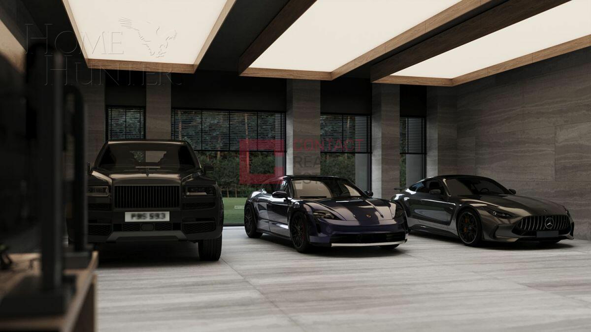 2-этажный коттедж 1 800 м² без отделки