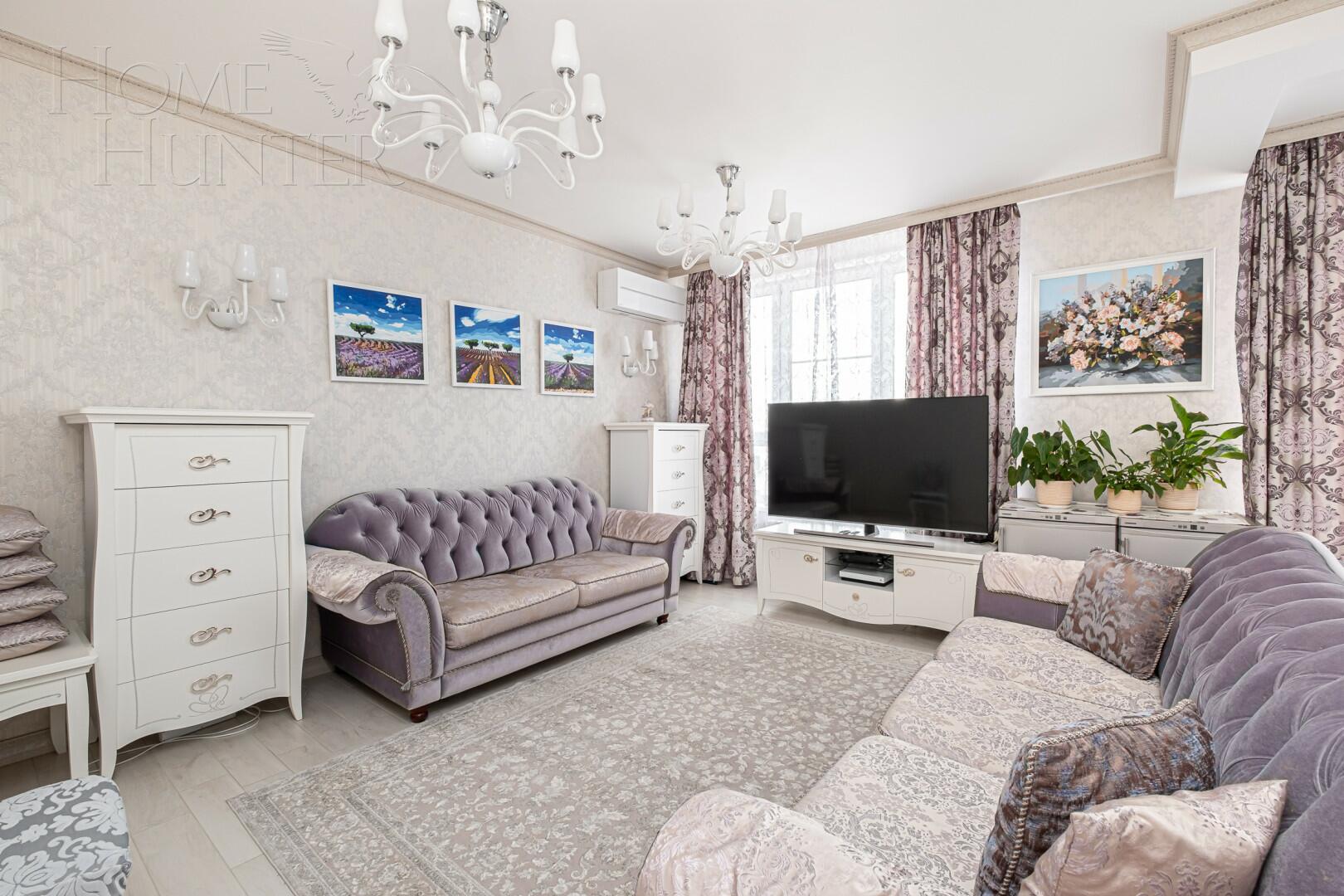 4-КОМН. КВАРТИРА С ОТДЕЛКОЙ 126.4 М² НА 10 ЭТАЖЕ