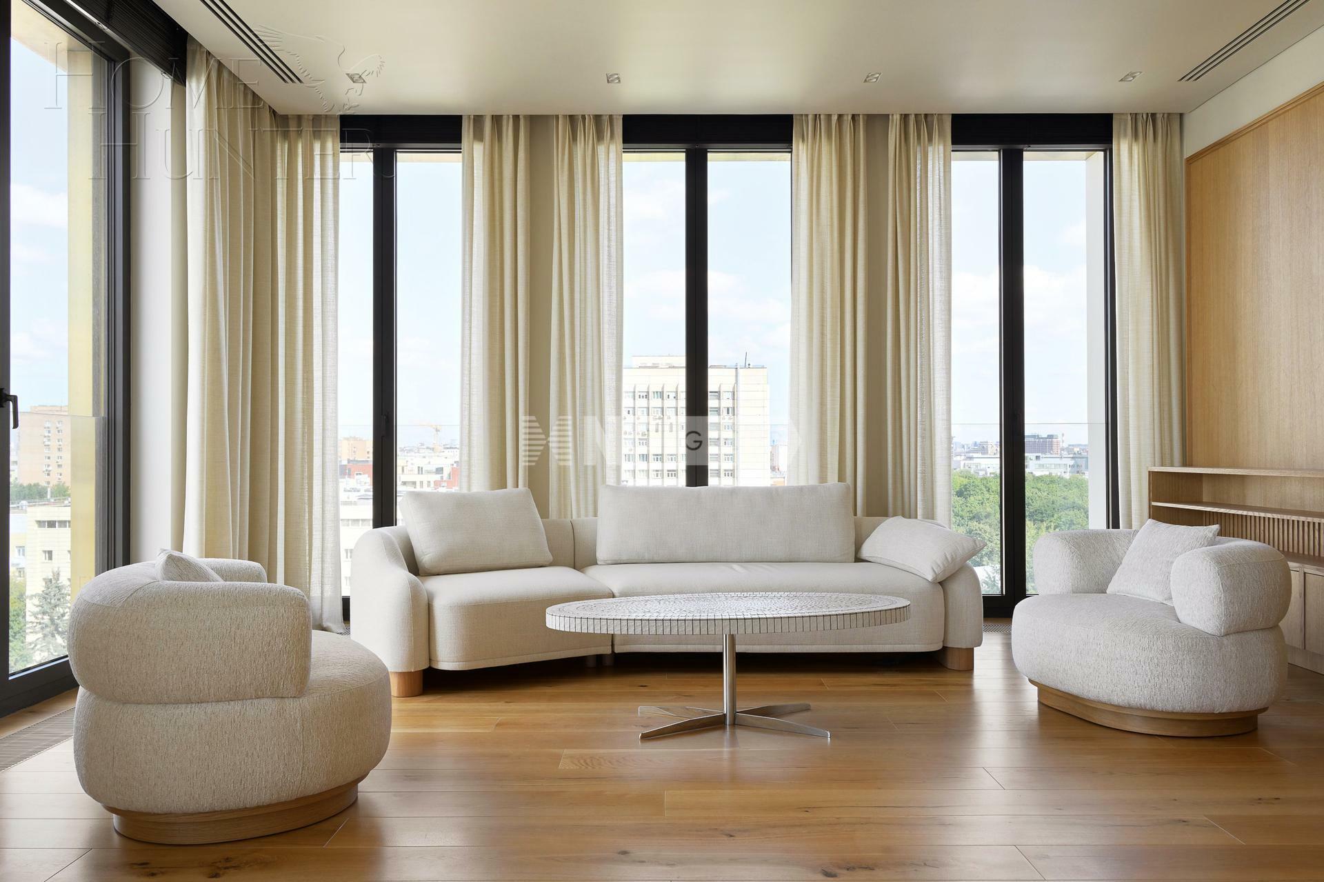 4-КОМН. КВАРТИРА С ОТДЕЛКОЙ 152.4 М² НА 9 ЭТАЖЕ