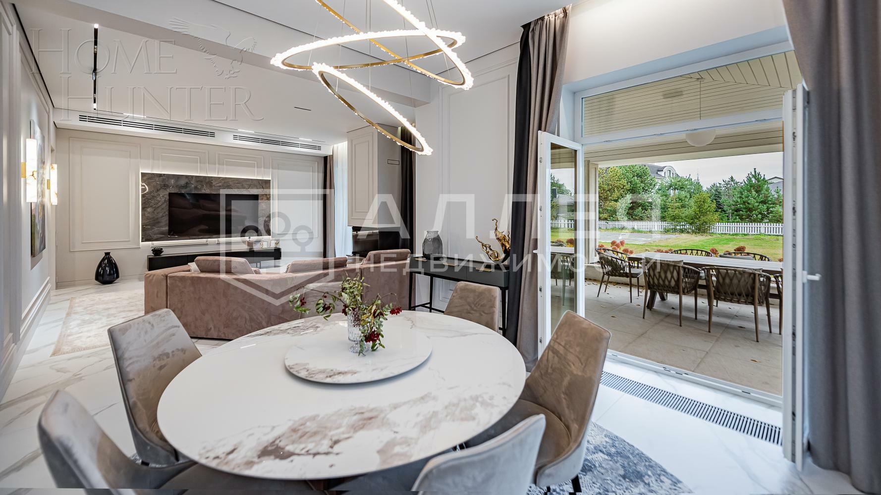 2-этажный коттедж 491 м² с отделкой