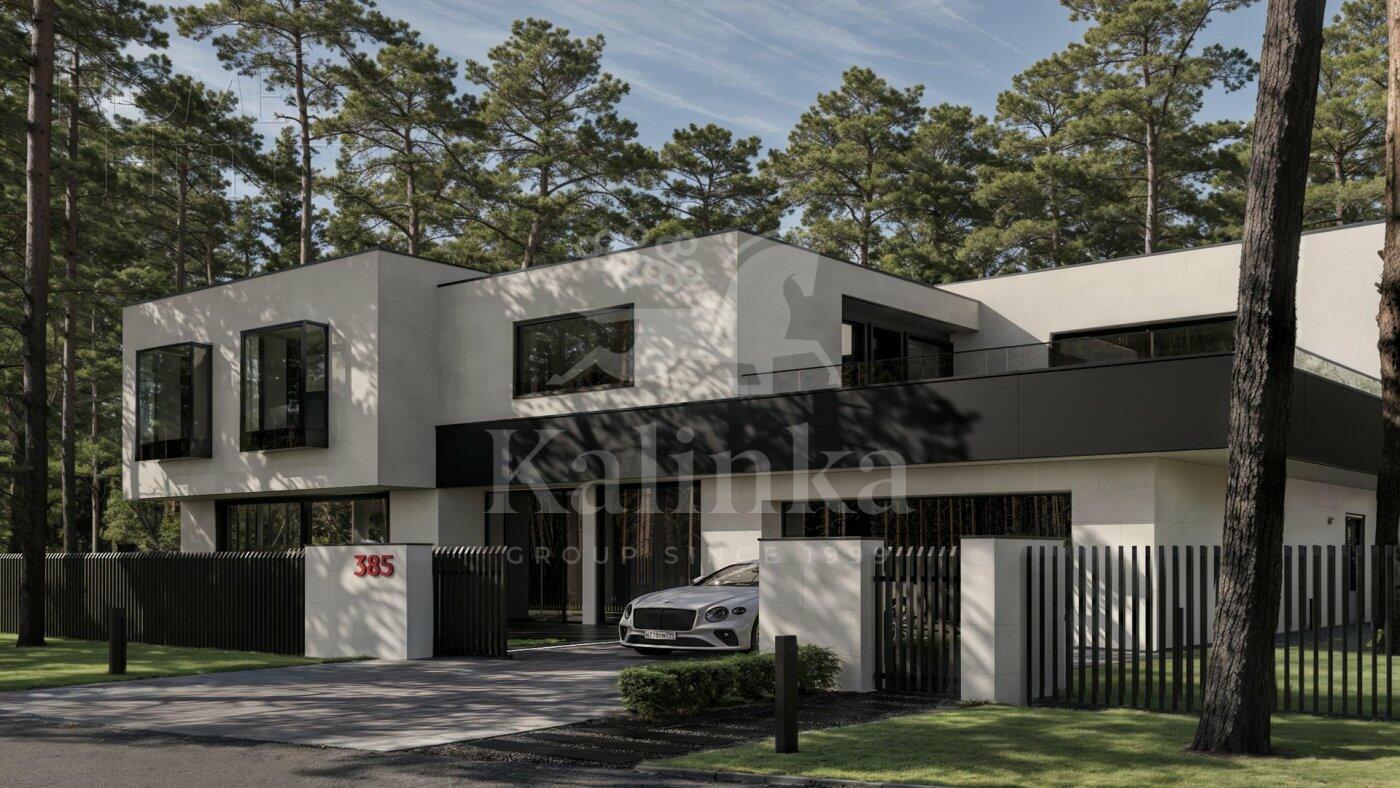 2-этажный коттедж 603 м² с отделкой