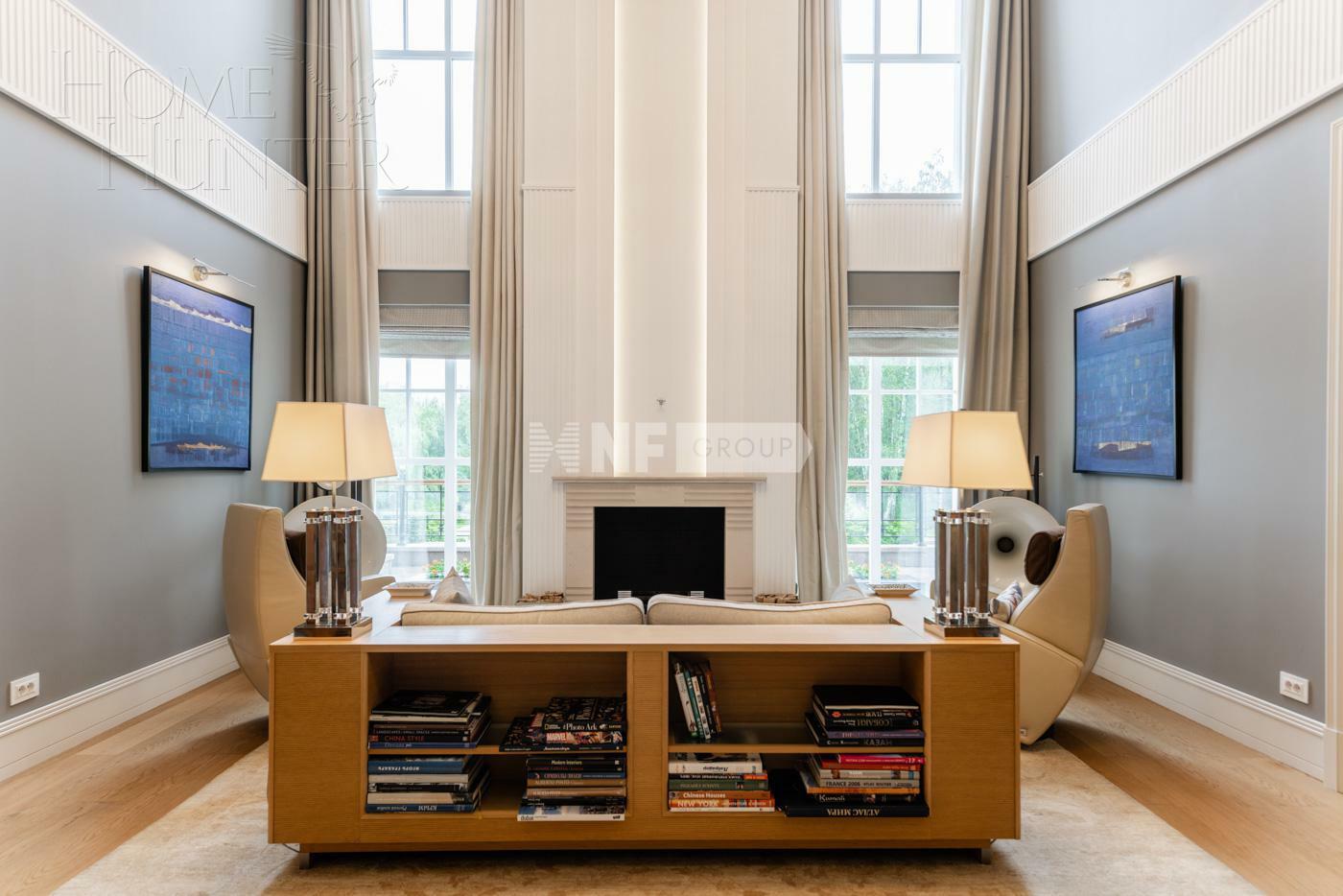 2-этажный коттедж 1 067 м² с отделкой