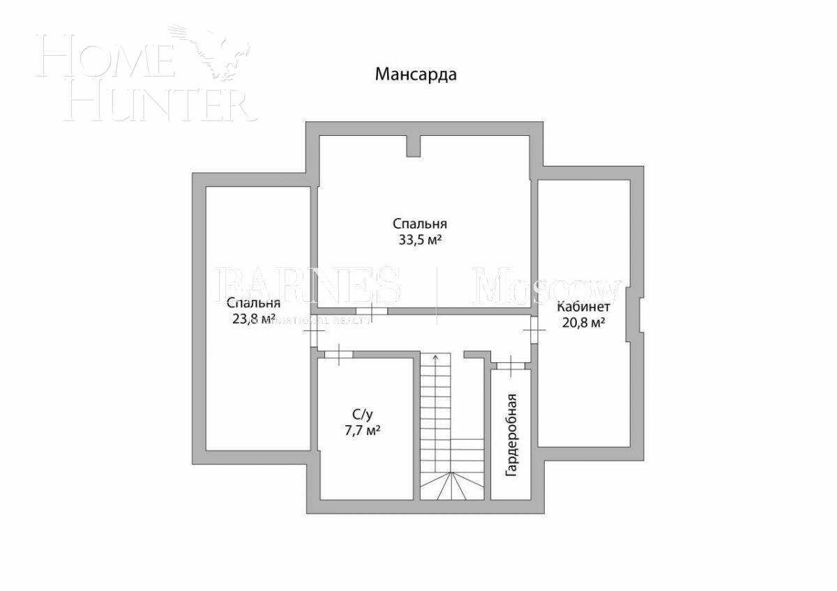 2-этажный коттедж 200.4 м² с отделкой