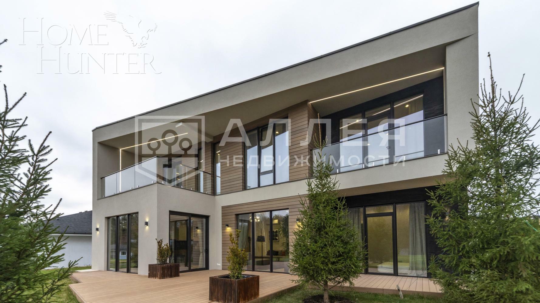 2-этажный коттедж 348 м² с отделкой