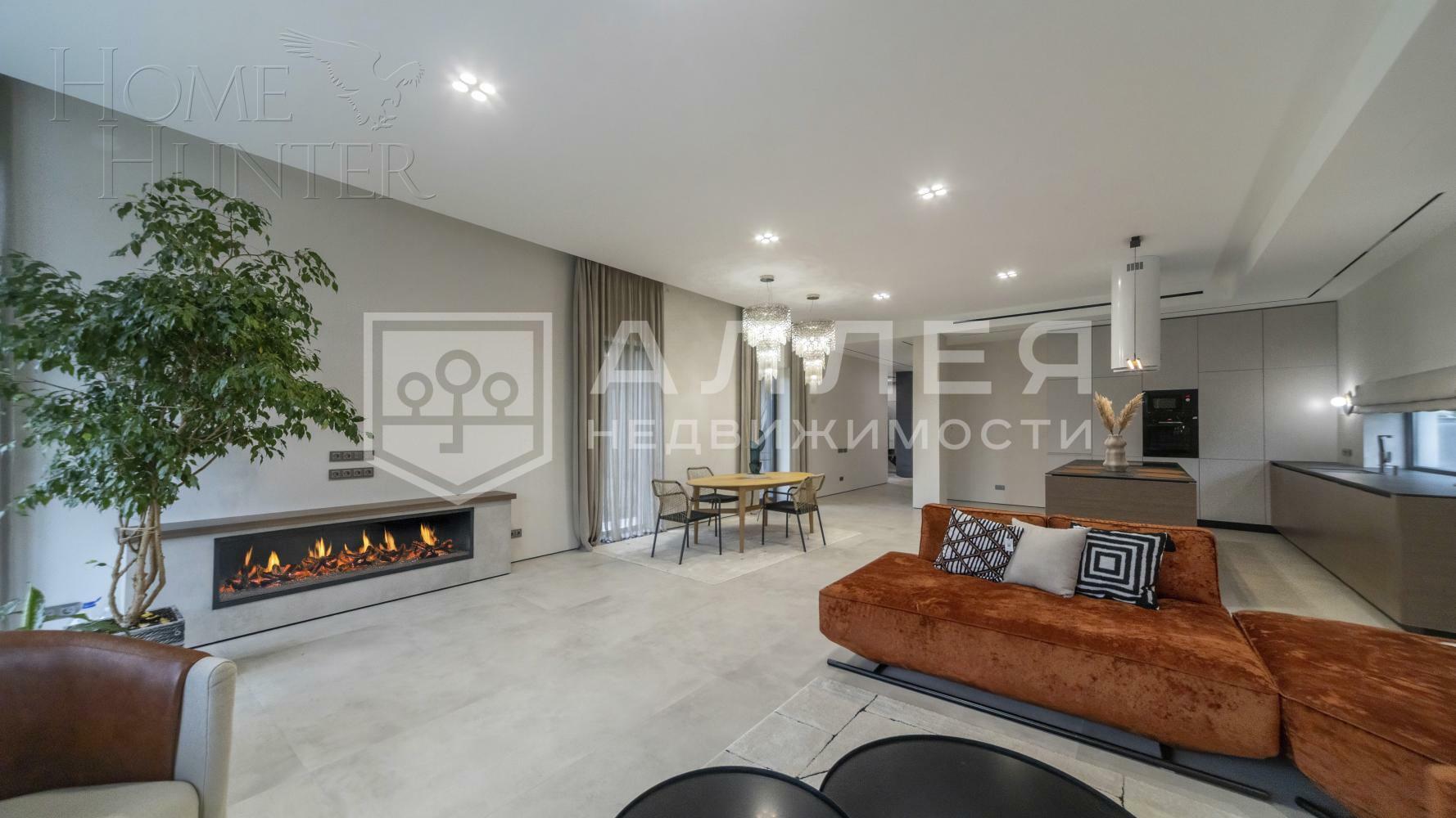 2-этажный коттедж 350 м² с отделкой