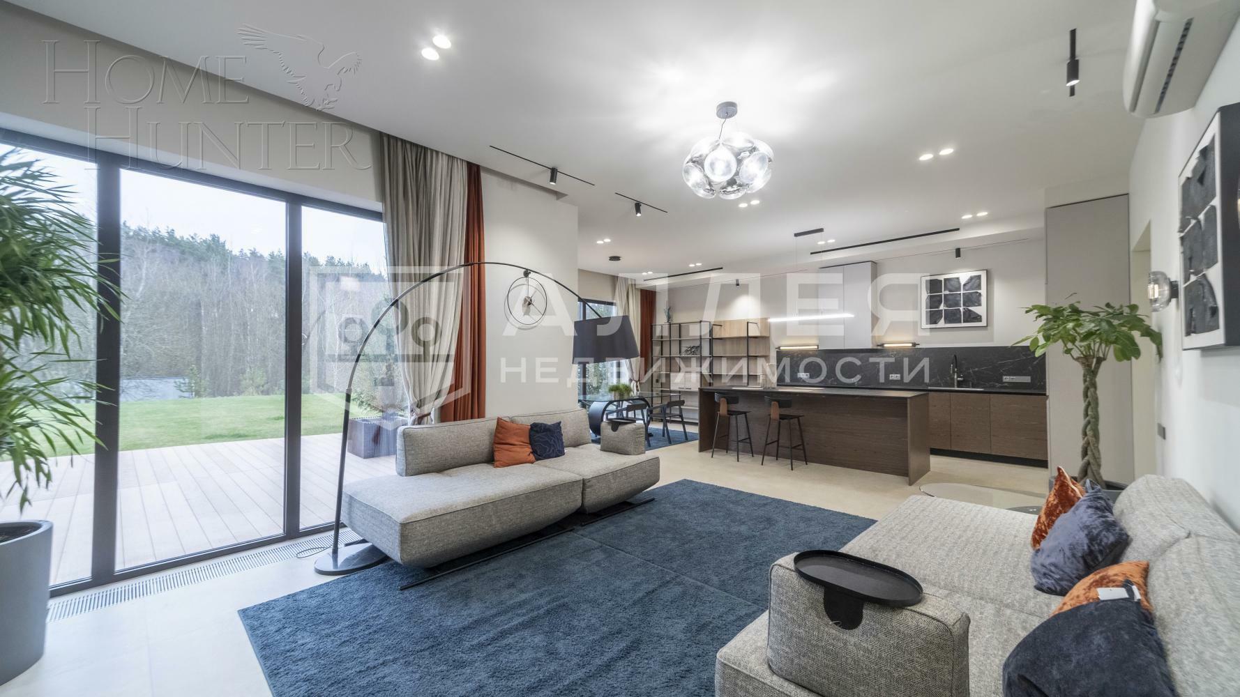 2-этажный коттедж 348 м² с отделкой