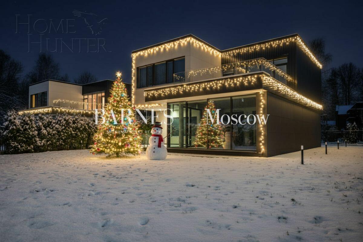 2-этажный коттедж 398.7 м² без отделки