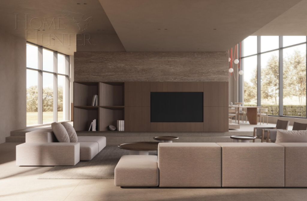 3-этажный коттедж 830 м² без отделки