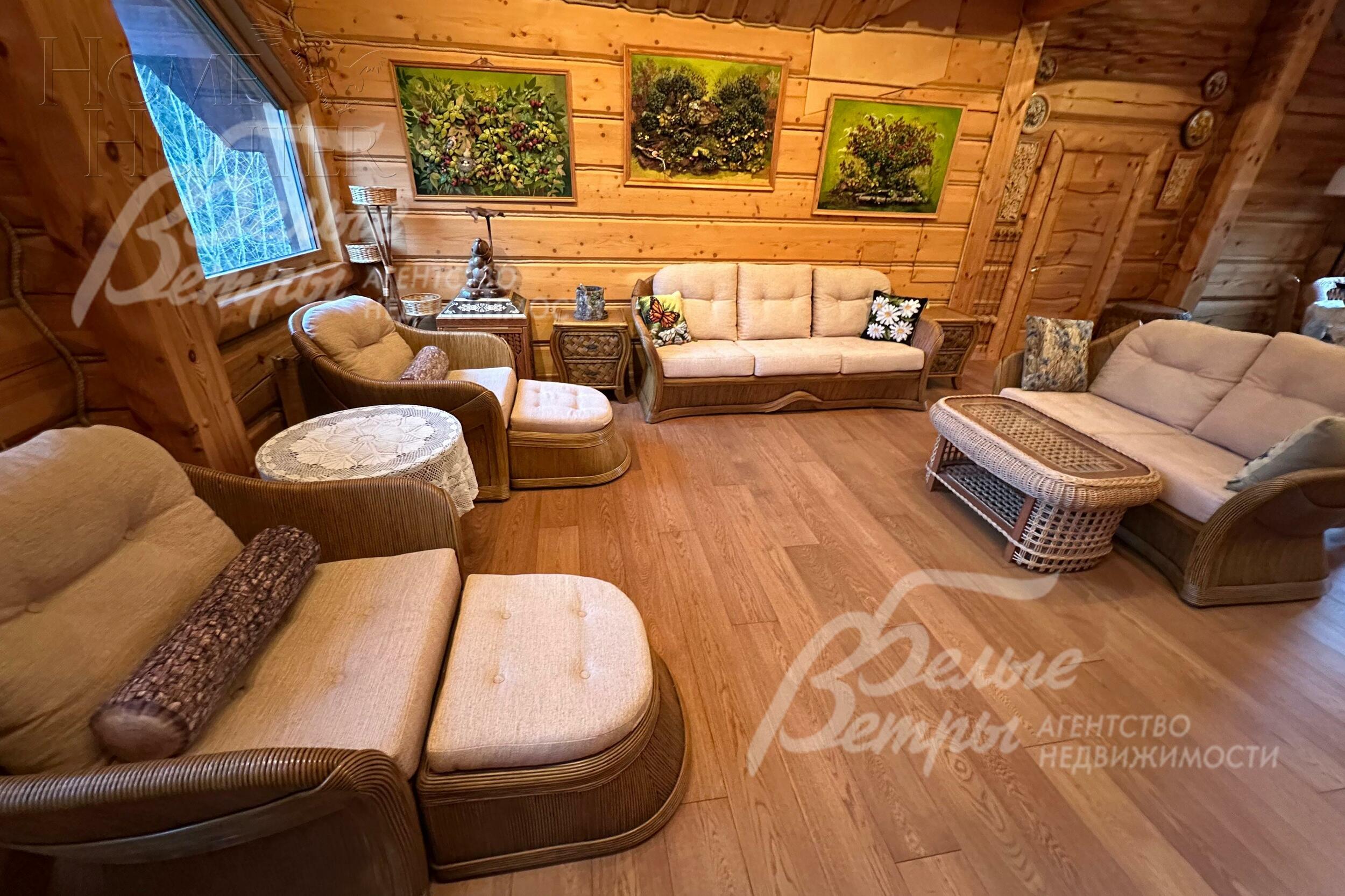 2-этажный коттедж 1 100 м² с отделкой