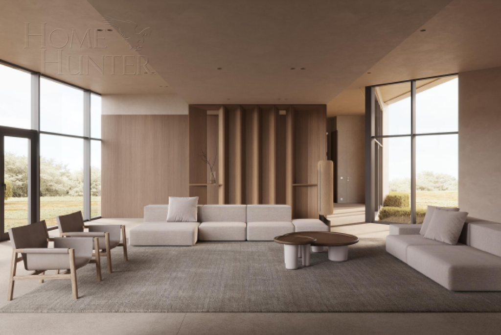 3-этажный коттедж 830 м² без отделки