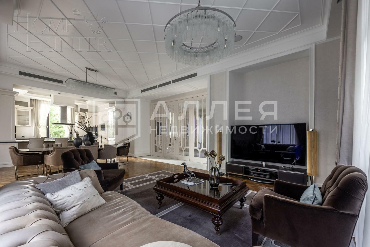 2-этажный коттедж 700 м² с отделкой