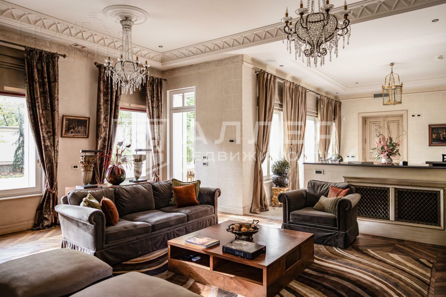 2-этажный коттедж 1 215 м² с отделкой