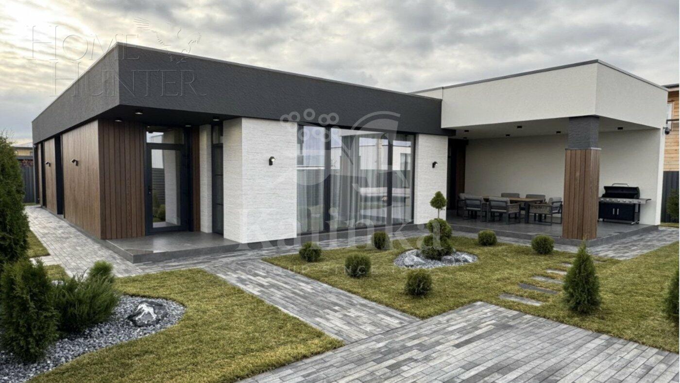 1-этажный коттедж 200 м² с отделкой