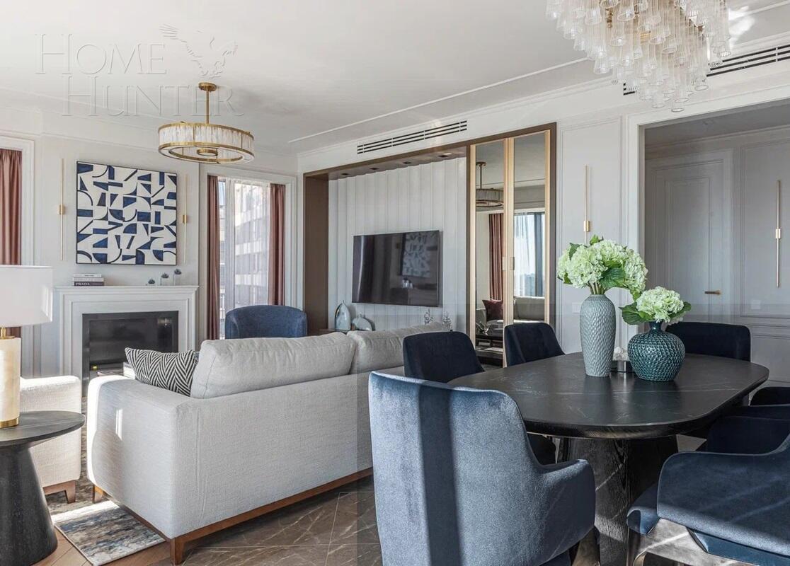 4-КОМН. КВАРТИРА С ОТДЕЛКОЙ 143 М² НА 18 ЭТАЖЕ