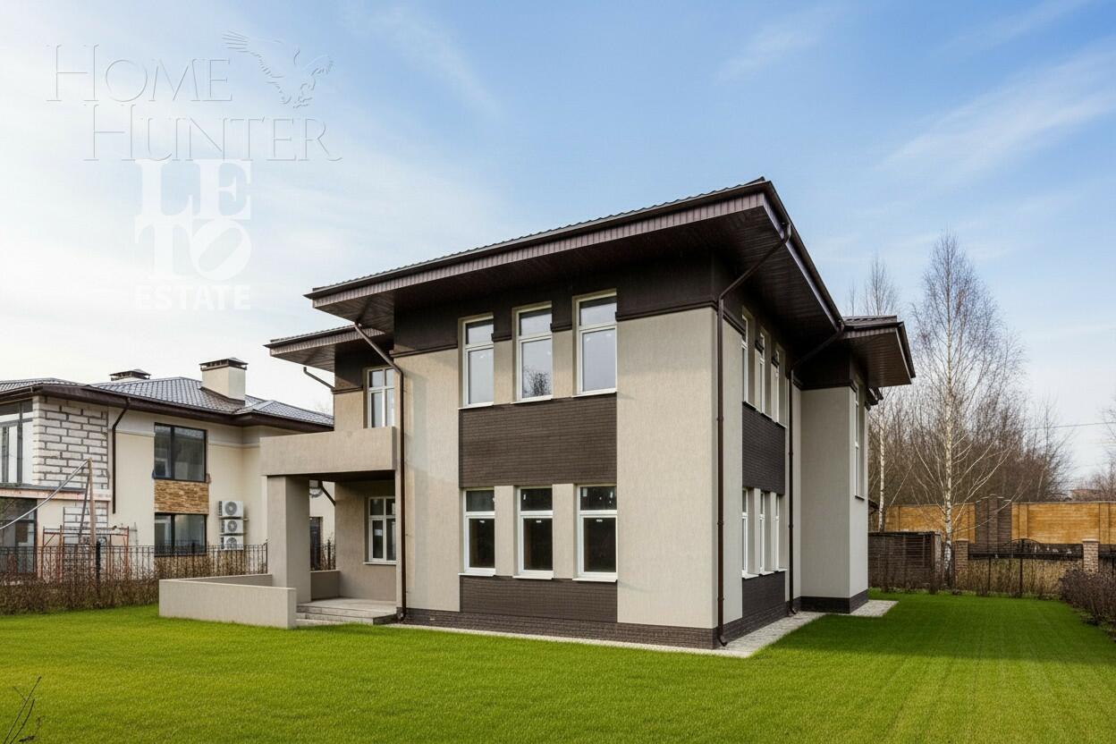 2-этажный коттедж 270 м² без отделки