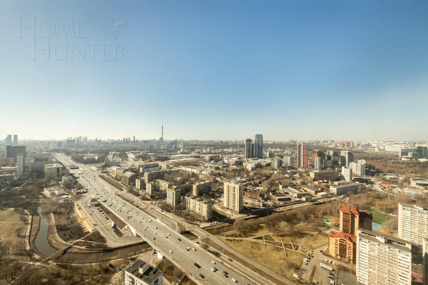 4-КОМН. КВАРТИРА БЕЗ ОТДЕЛКИ 166 М² НА 43 ЭТАЖЕ