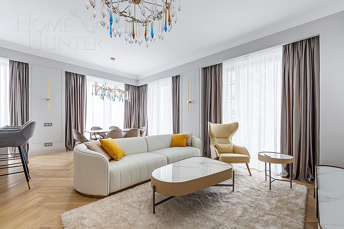 5-КОМН. КВАРТИРА С ОТДЕЛКОЙ 159 М² НА 23 ЭТАЖЕ