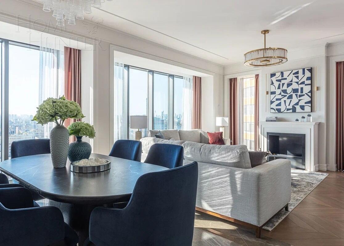 4-КОМН. КВАРТИРА С ОТДЕЛКОЙ 143 М² НА 18 ЭТАЖЕ