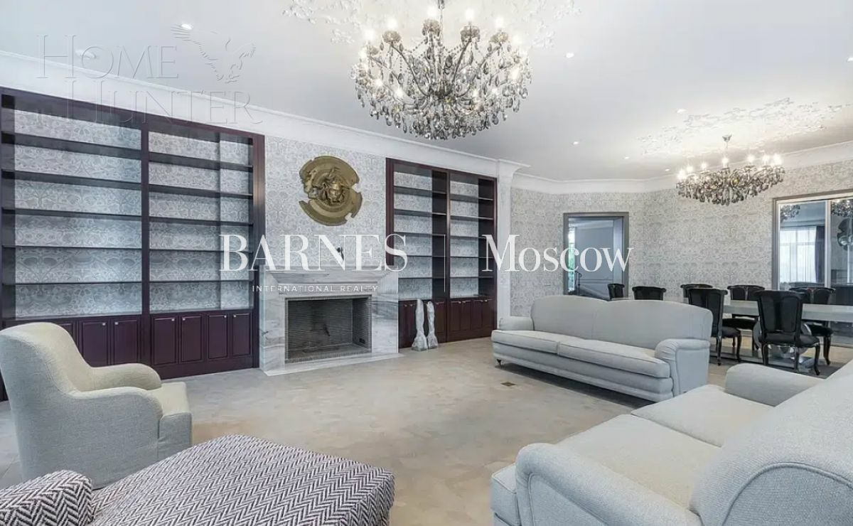 2-этажный коттедж 737 м² с отделкой