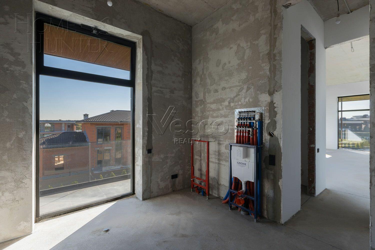 3-этажный коттедж 878 м² без отделки