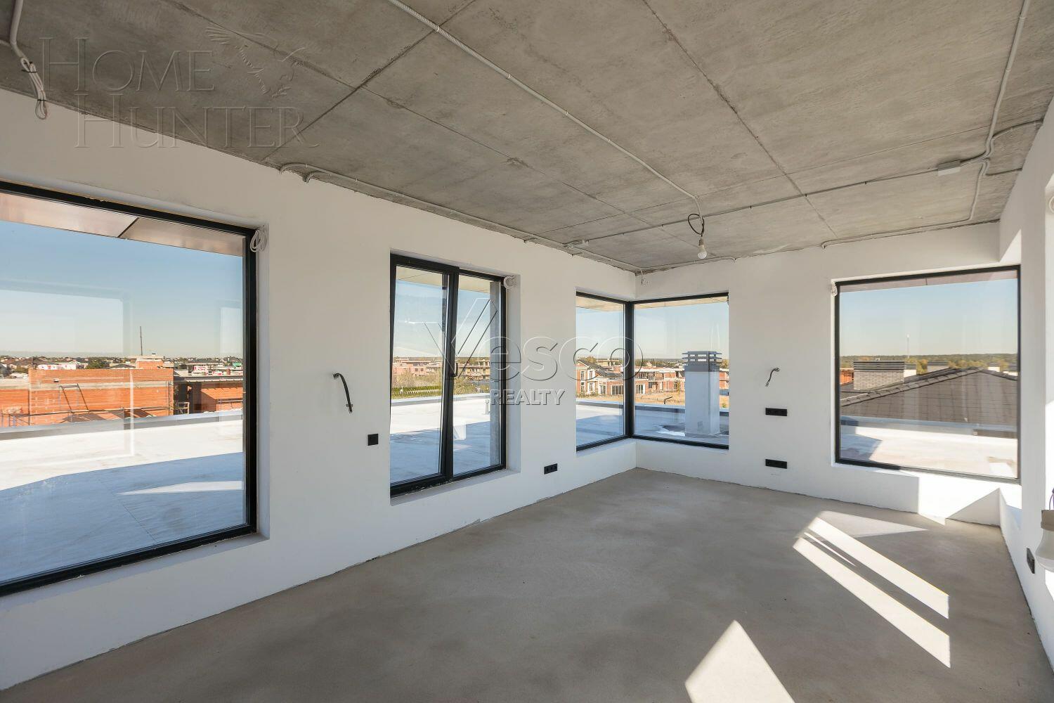 3-этажный коттедж 878 м² без отделки