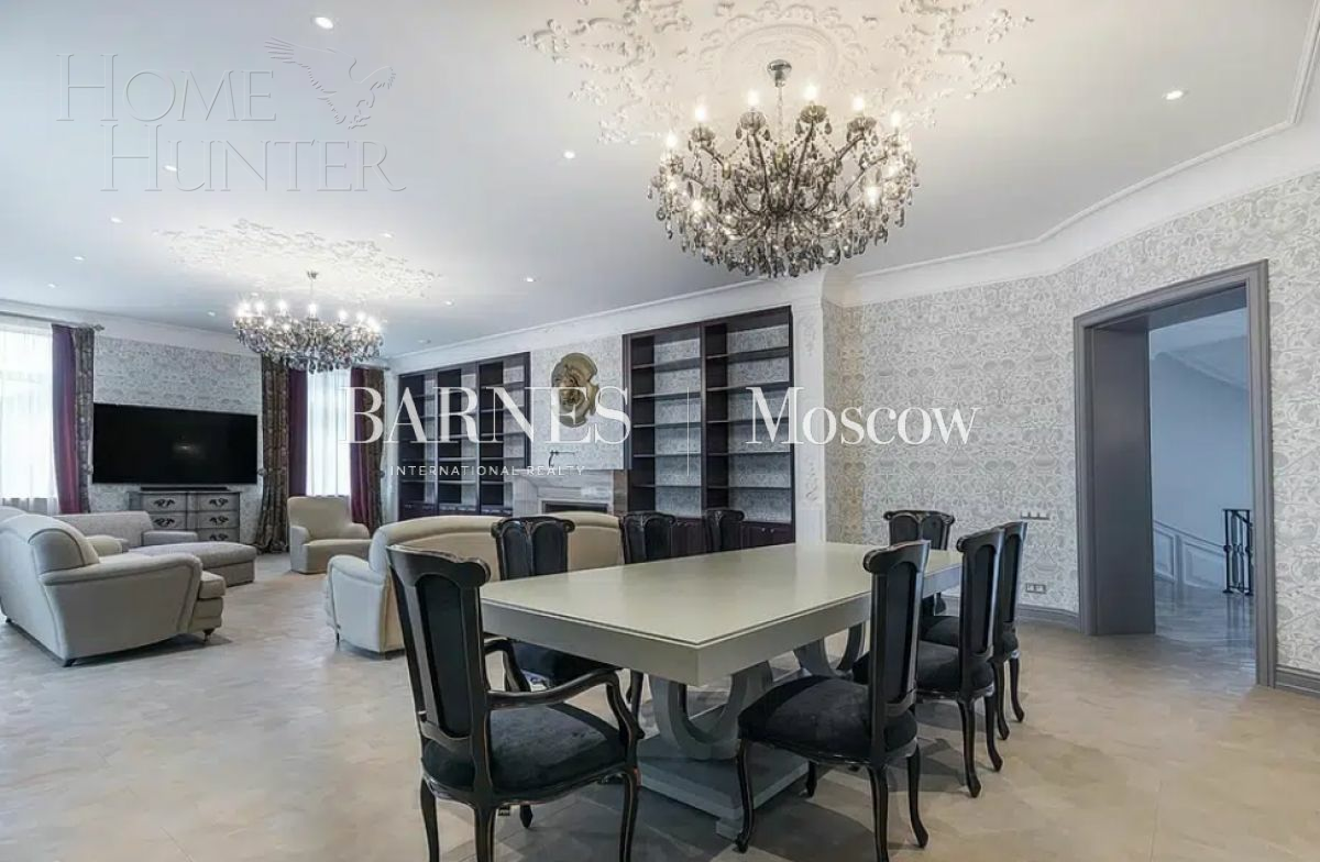 2-этажный коттедж 737 м² с отделкой