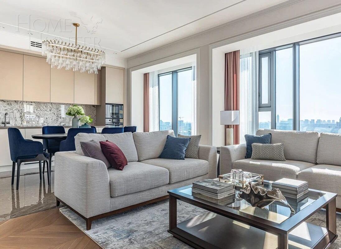 4-КОМН. КВАРТИРА С ОТДЕЛКОЙ 143 М² НА 18 ЭТАЖЕ