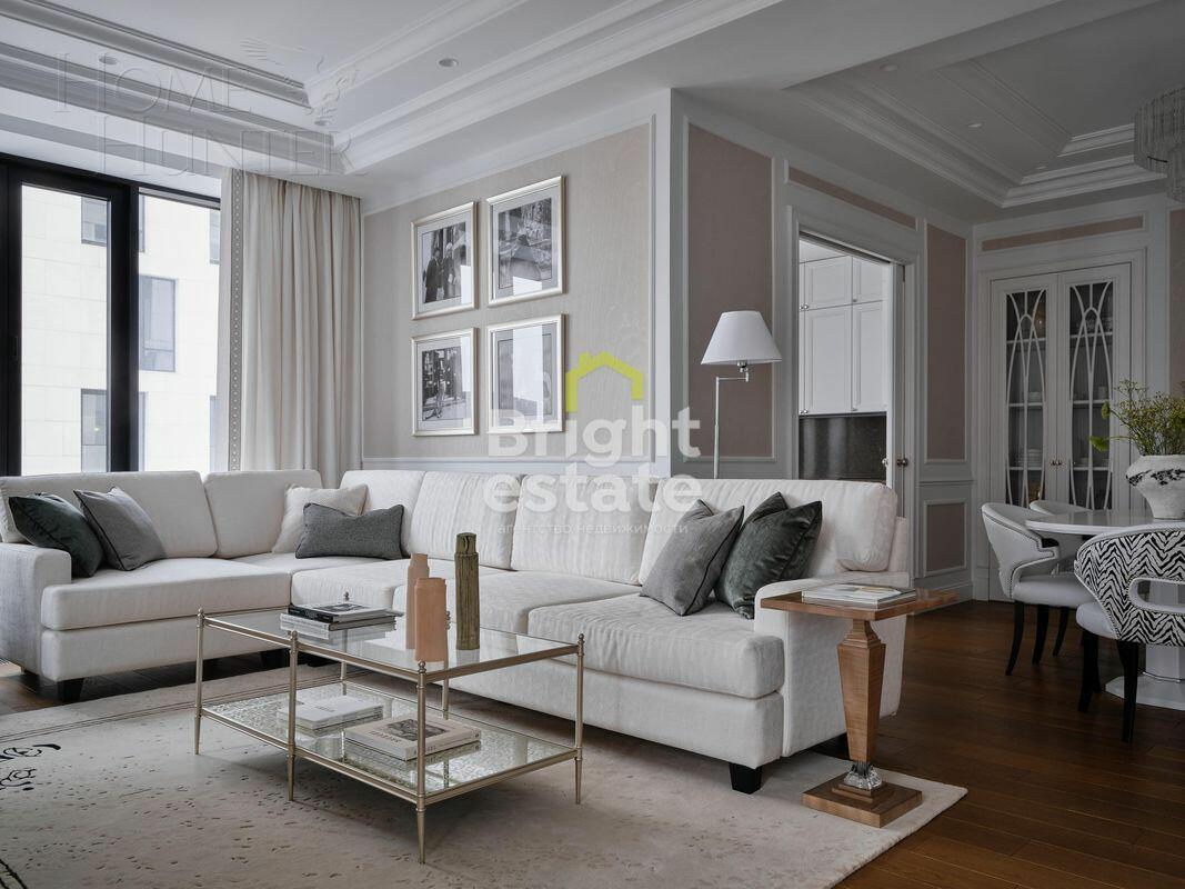 3-КОМН. АПАРТАМЕНТЫ С ОТДЕЛКОЙ 121.6 М² НА 12 ЭТАЖЕ